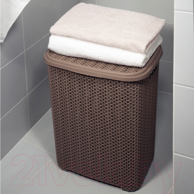 Корзина для белья Violet Вязь / 206022