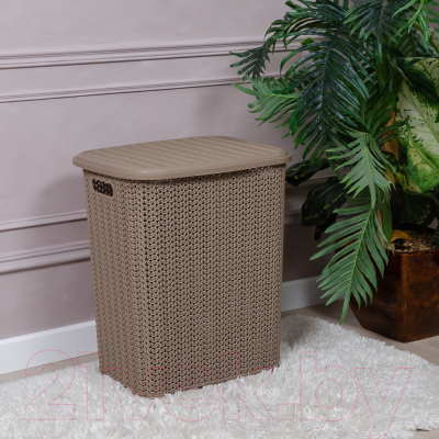 Корзина для белья Violet Вязь / 206022