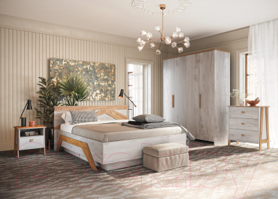 Комод Мебель-КМК Скандинавия 0905.10