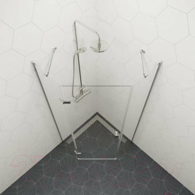 Душевой уголок Triton Сигма-Хром 90х90 (без поддона)