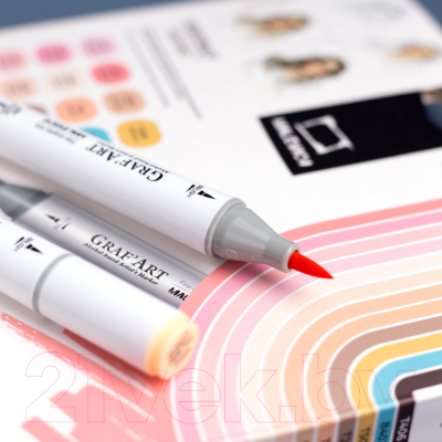 Набор маркеров Малевичъ GrafArt Brush / 190908