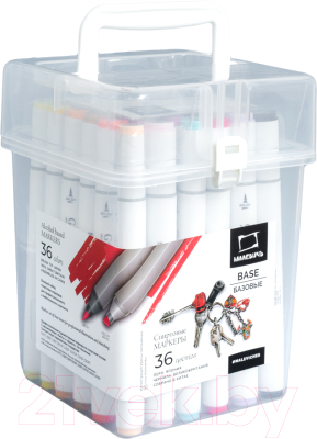 Набор маркеров Малевичъ GrafArt Brush / 190903 - фото