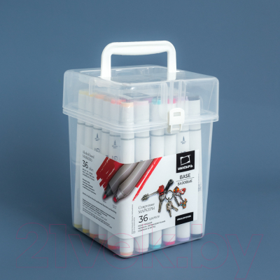 Набор маркеров Малевичъ GrafArt Brush / 190903