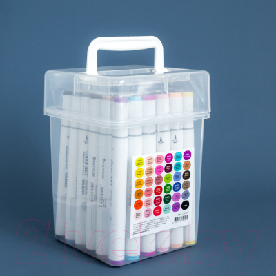 Набор маркеров Малевичъ GrafArt Brush / 190903