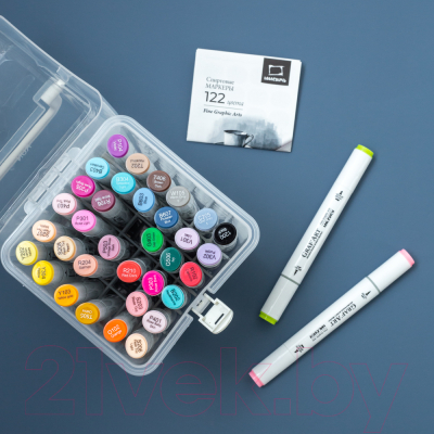 Набор маркеров Малевичъ GrafArt Brush / 190903