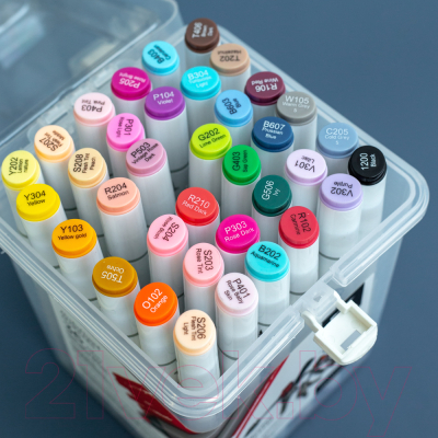 Набор маркеров Малевичъ GrafArt Brush / 190903