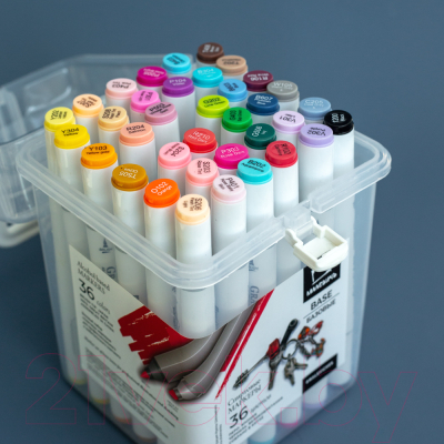 Набор маркеров Малевичъ GrafArt Brush / 190903