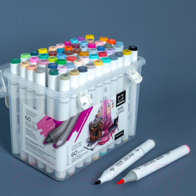 Набор маркеров Малевичъ GrafArt Brush / 190904