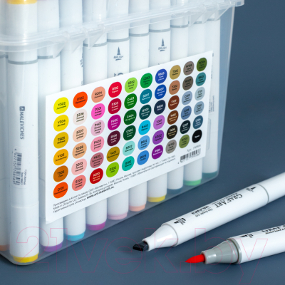 Набор маркеров Малевичъ GrafArt Brush / 190904