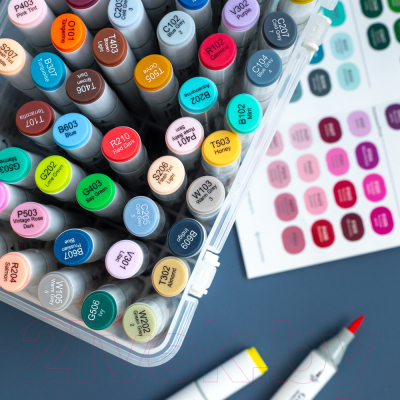 Набор маркеров Малевичъ GrafArt Brush / 190904