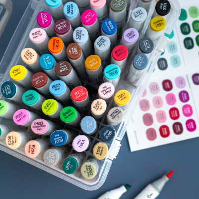 Набор маркеров Малевичъ GrafArt Brush / 190904