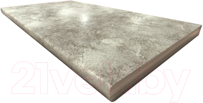 Кухонный гарнитур Интерлиния Мила Лайт 1.88x3.4 левая (белый платинум/дуб серый/малага)