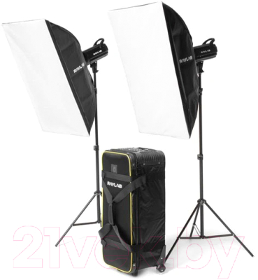 Комплект осветителей студийных RayLab RL-100 Kit - фото