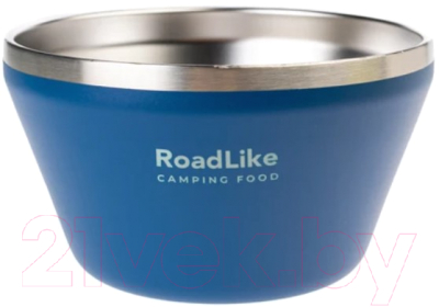 Миска походная RoadLike Camping food / 401064 (1500мл, синий) - фото