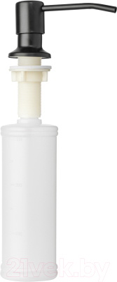 Мойка кухонная Saniteco 4848 Nano (с сифоном, дозатором и коландером)