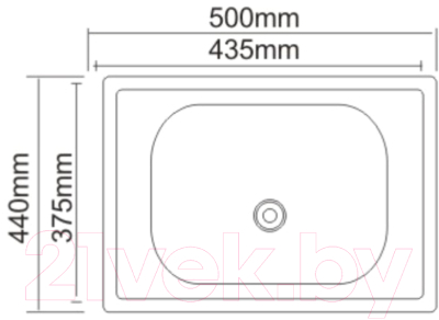 Мойка кухонная Saniteco 5040