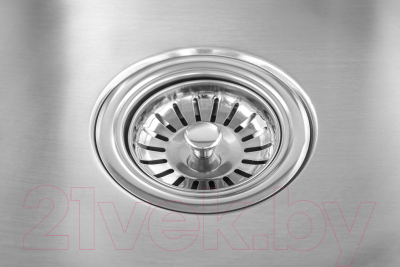 Мойка кухонная Saniteco 8060S-L (с сифоном)