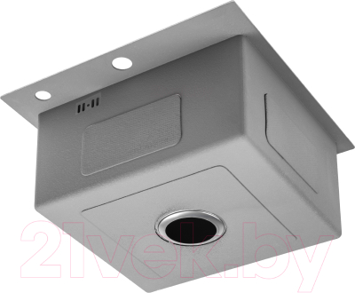 Мойка кухонная Saniteco 5050 (с сифоном, дозатором и коландером)