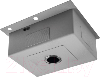 Мойка кухонная Saniteco 6050 Nano (с сифоном, дозатором и коландером)