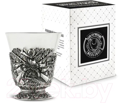 Чашка Кольчугинский мельхиор Охотничья / КМ574ЧШ06