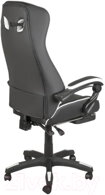 Кресло геймерское Меб-ФФ MF-6056 (черный/белый)