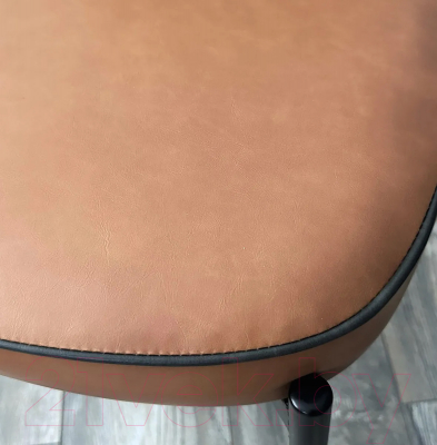 Стул M-City Corda / 629M04947 (MA-4/MA-7 коньяк/темно-серый кант/черный)