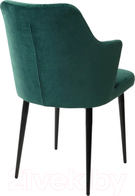 Стул M-City Herman / 461MC03521 (зеленый 19 велюр/черный)