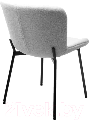 Стул M-City Riya / 629M04960 (UF992-01 белый Teddy/черный)