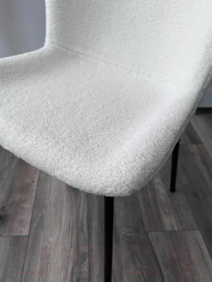 Стул M-City Riya / 629M04960 (UF992-01 белый Teddy/черный)