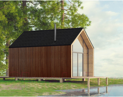 Черепица Технониколь Shinglas Фазенда Черный 4D4X21-0714RUS