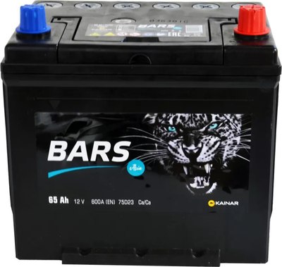 Автомобильный аккумулятор BARS Asia 65 JR с бортом - фото