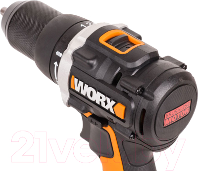Аккумуляторная дрель-шуруповерт Worx WX102.9 (без АКБ и ЗУ)