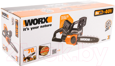 Пила цепная аккумуляторная Worx WG381E.9 (без АКБ и ЗУ)