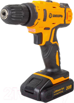 Аккумуляторная дрель-шуруповерт Вихрь ДА-20Л-2КА - фото