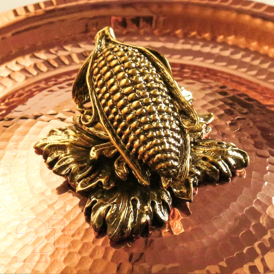 Кастрюля Кольчугинский мельхиор Кукуруза / С72108/4 (2л)