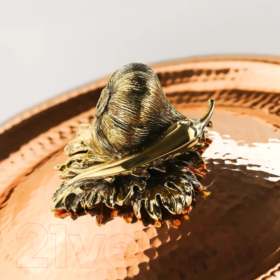 Кастрюля Кольчугинский мельхиор Чеснок / С72108/5