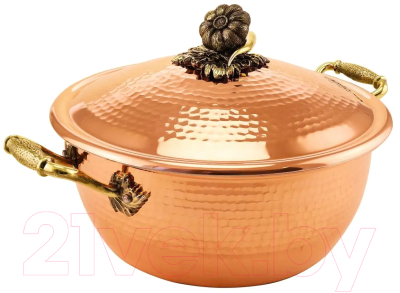 Кастрюля Кольчугинский мельхиор Чеснок / С72108/11 - фото