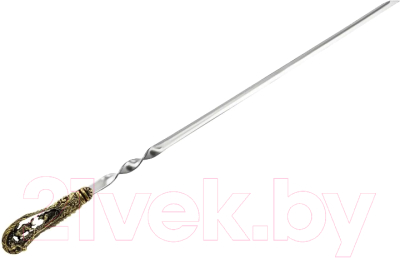 Набор шампуров Кольчугинский мельхиор Охотничий / КМ18720606