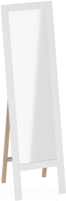 Зеркало Мебельград Калгари напольное (белый матовый) - фото