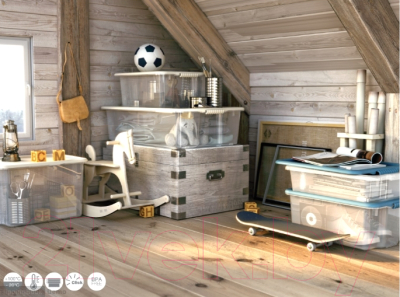 Контейнер для хранения Berossi Porter ИК 29700000 (прозрачный)