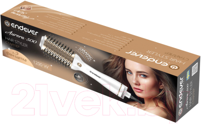 Фен-щетка Endever Aurora-500