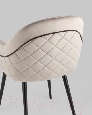 Стул Stool Group Новел / AV 334-H61/74-08 (велюр серо-коричневый)