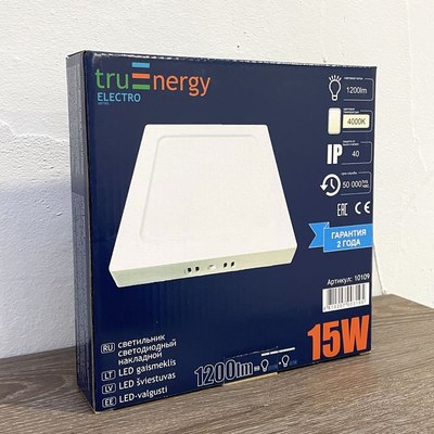 Потолочный светильник Truenergy 15W 4000K 10109