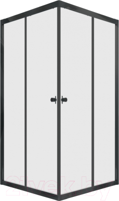 Душевой уголок Triton Вента-Блэк 100x100 (без поддона) - фото