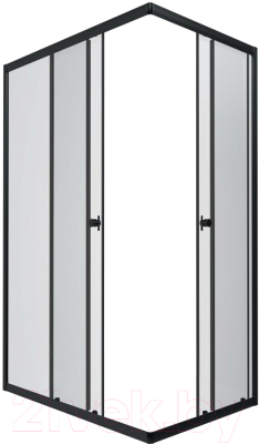 Душевой уголок Triton Вента-Блэк 100x80 (без поддона) - фото