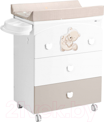Комод пеленальный Cam Cassettiera Orso Лунный медведь / G222-C260 - фото