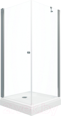 Душевой уголок Triton Форта-Хром 90x90 (с поддоном) - фото