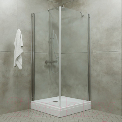 Душевой уголок Triton Форта-Хром 90x90 (с поддоном)