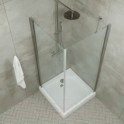 Душевой уголок Triton Форта-Хром 90x90 (с поддоном)