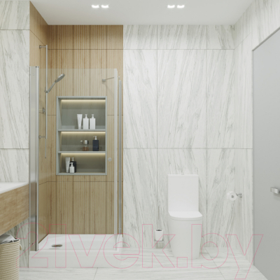 Душевой уголок Triton Форта-Хром 90x90 (с поддоном)